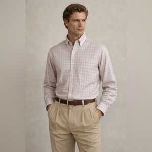 L.L. Bean Vintage Striped Button Down Shirt